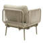 Fauteuil club d'extérieur moderne