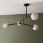 Corso 4-Light Black Chandelier
