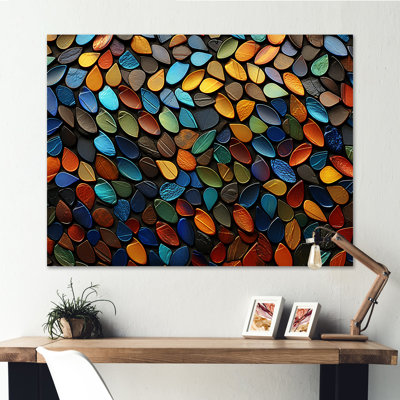 «Zen», art de pierre spirituel coloré