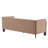 Orson Mid-Century Modern Upholstered Sofa with Exposed Solid Wood Frame-124651360