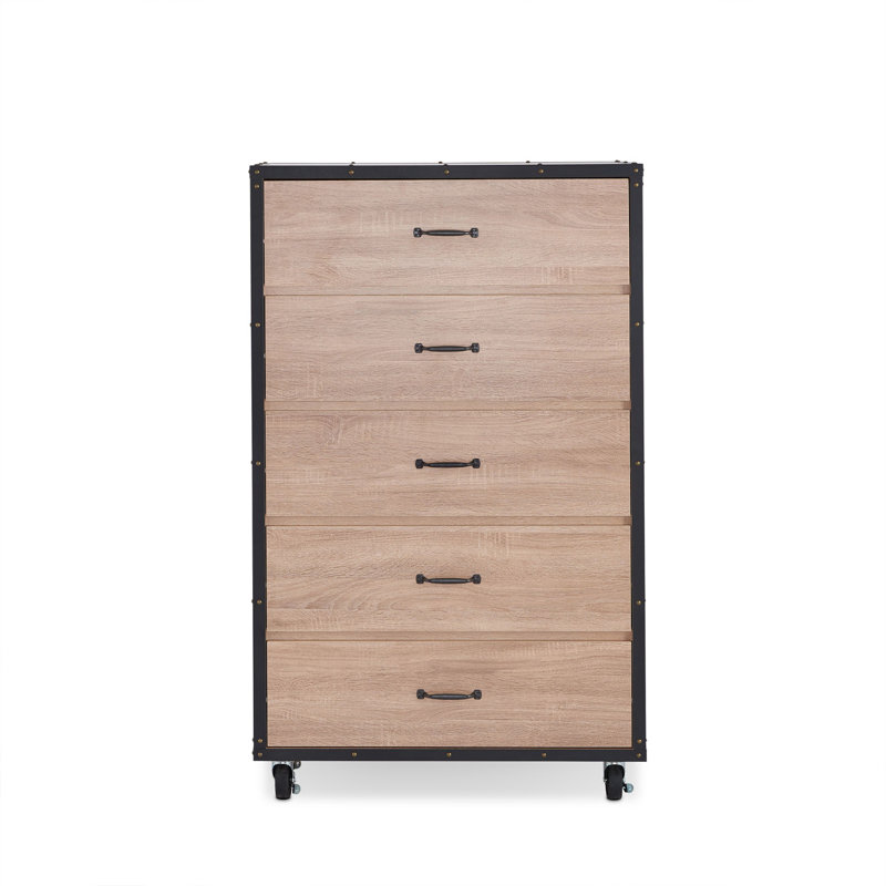 Commode en chêne clair Bemis