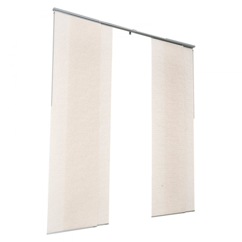 Semi Sheer Vertical Blind, Brown