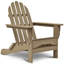 Chaise Adirondack pliante en plastique Leighton-54930200