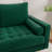 Bellinger 58" Velvet Square Arms Tufted Seat Golden Metal Feet Loveseat-994561875