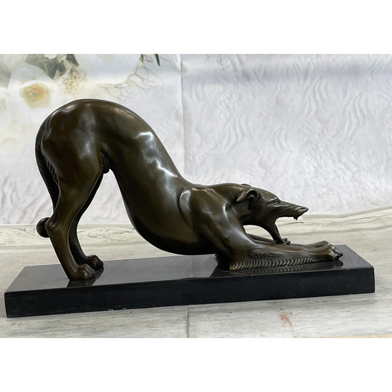 Figurine Saribek Greyhound Or Salaki