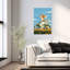 Impression d'art mural abstrait printemps été-985110177