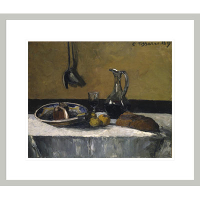 «Still Life» par Camille Pissarro, impression giclée sur cadre