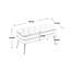 Banc de rangement en velours Aliasgar-248807604