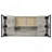 Sonoma Gray Driftwood 4-Drawer Writing Desk