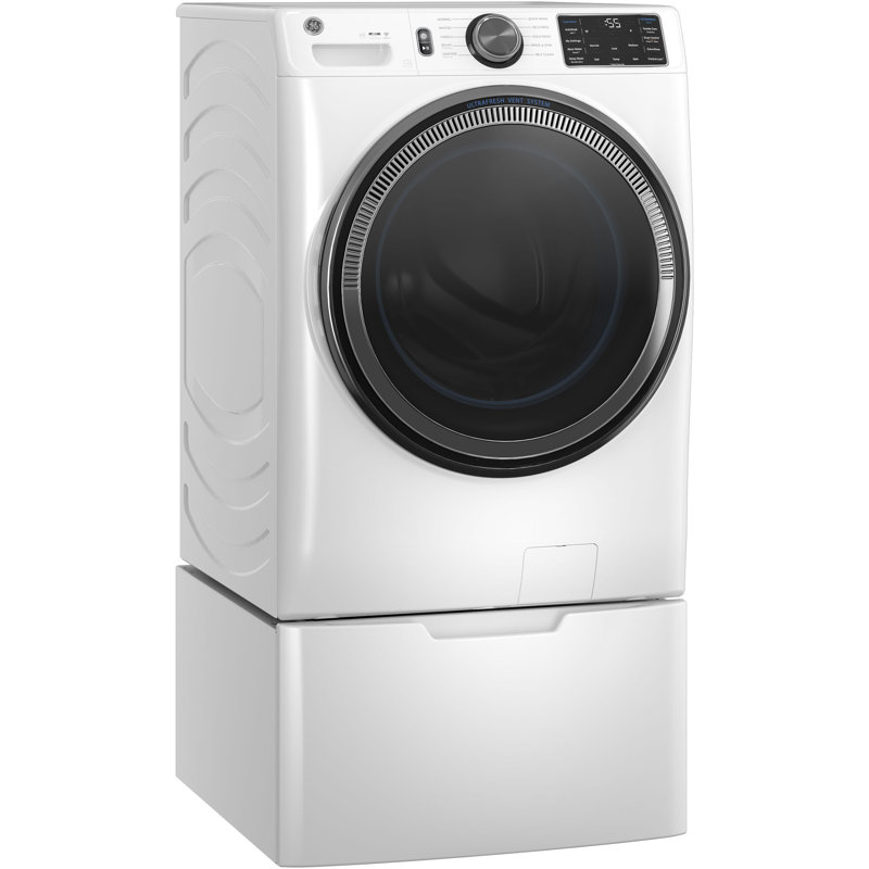 White 5.0 Cu. Ft. Smart Front Load Steam Washer