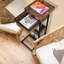 Table de chevet 1 tiroir en brun