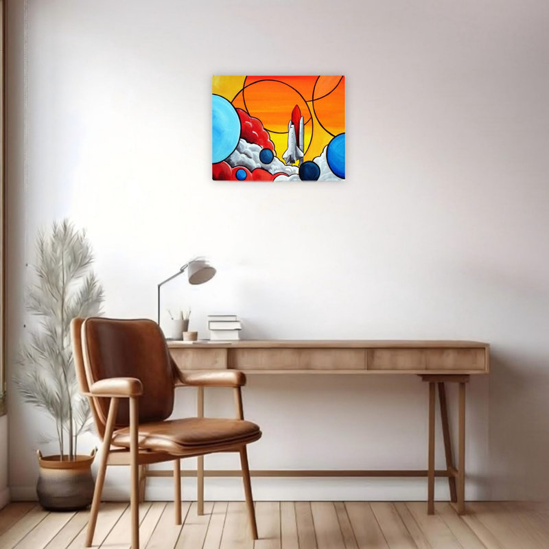 Art mural en toile 24 "x 18"