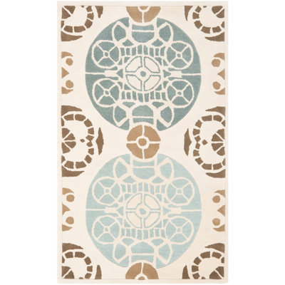 Charlee Hand Tufted Wool Floral Rug