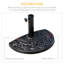 9kg Resin Free Standing Umbrella Base
