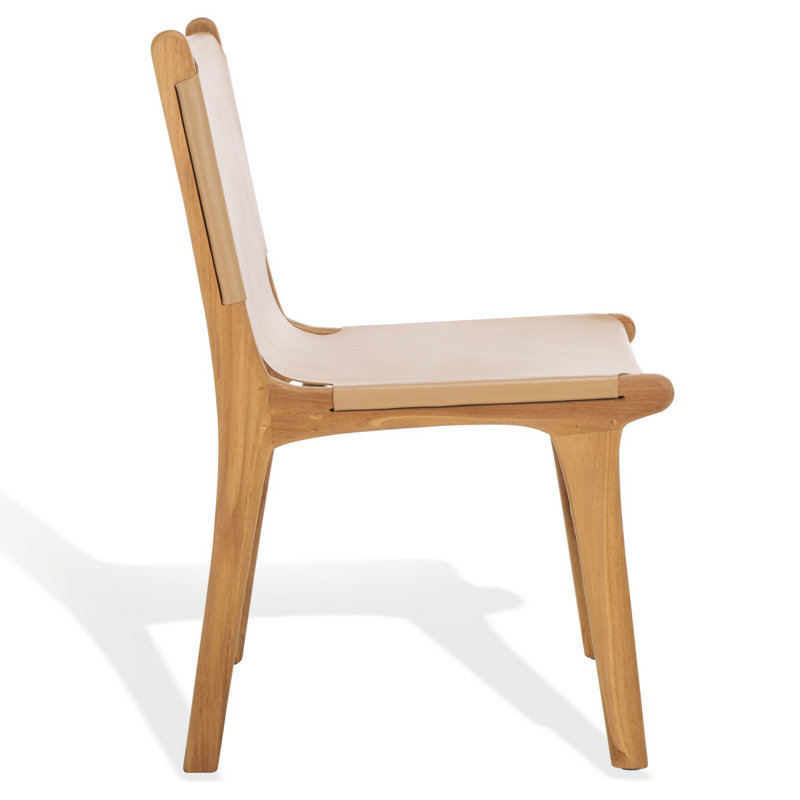 Cassaphina Leather Dining Chair, Brown