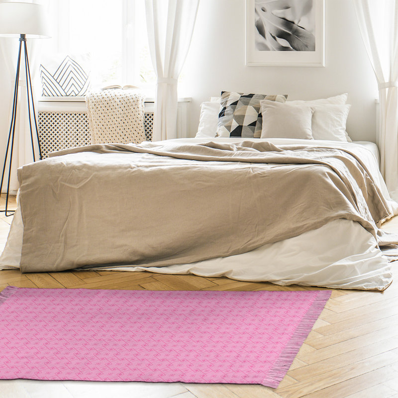 Napperon rose Tapis décoratif, non