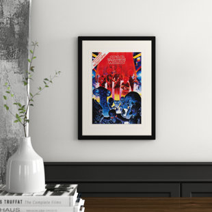 Mos Eisley Cantina Framed Graphic Art Print Framed by Star Wars - Single Picture Frame Print
