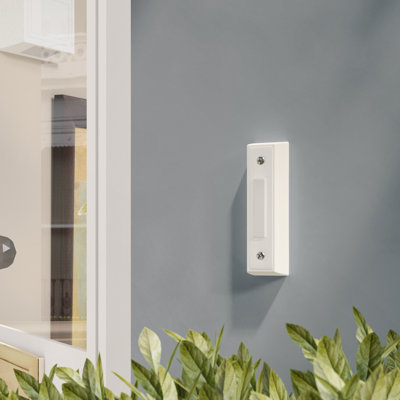 Ensemble de sonnette builder one avec deux boutons blancs