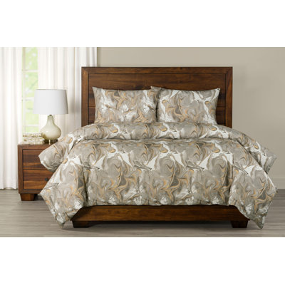 Ensemble de housse de couette marbré Wanderlust