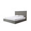 Lit plateforme gris foncé Antionett