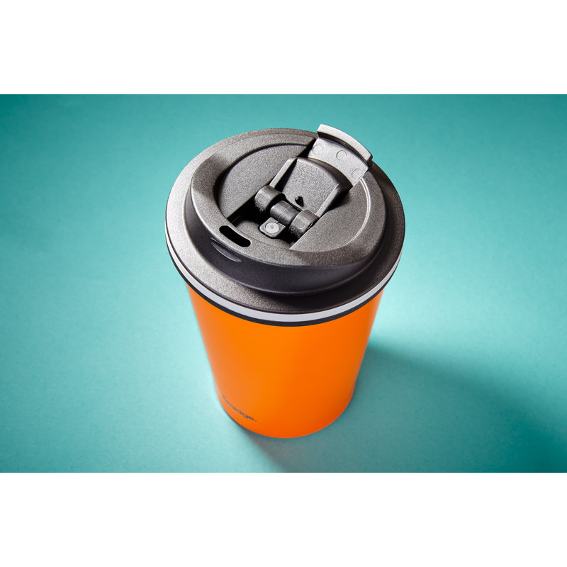 Grande tasse de voyage en acier inoxydable à double paroi, Turquoise, Verre à vin