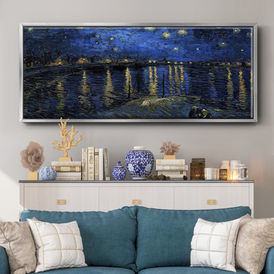 Over the Rhane- Framed Canvas