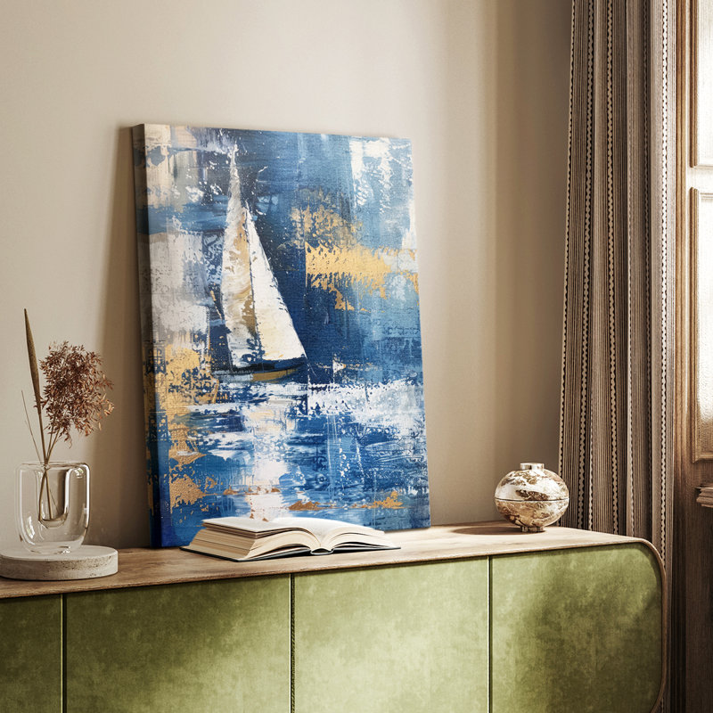 NAUTICAL Series CXCVII - Cavas de galerie sur mesure, H 18 po x l 12 po