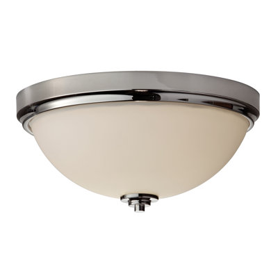 Quinton Glass Flush Mount