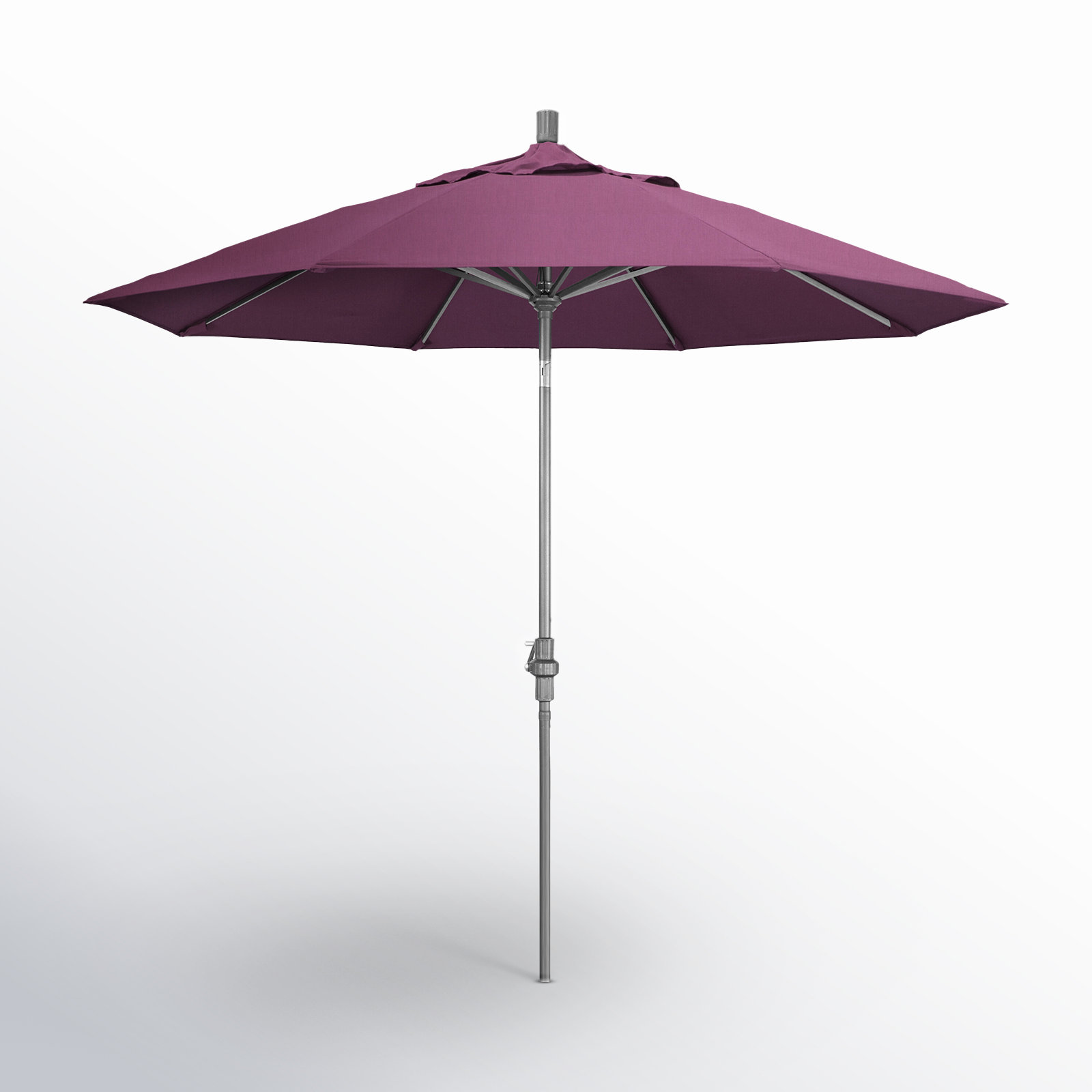 Romany 108'' Sunbrella® Umbrella, Cabana Classic Black Stripe Sunbrella®