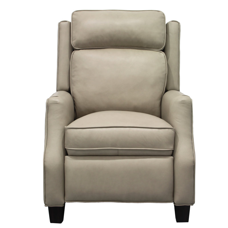 Rodrick Recliner, Shoreham Cream Top Grain Leather