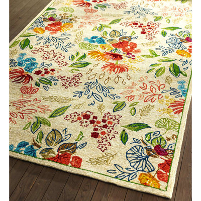 Tapis fleur 24 po x 42 po
