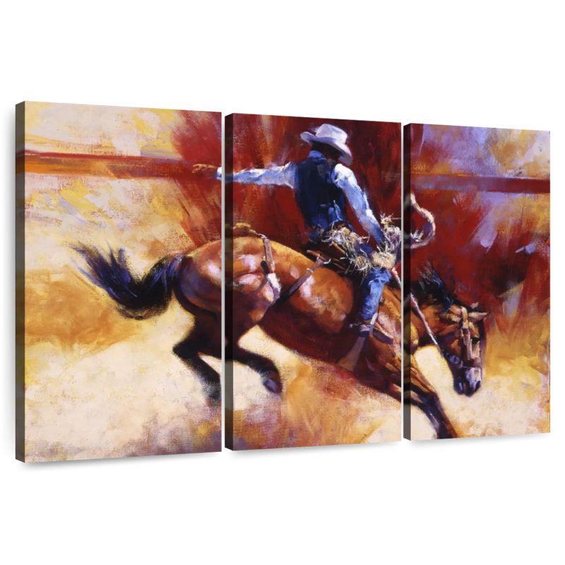 Sireci Yeehaw, 28" H x 45" W