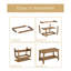 Table basse à 2 attaches-850303275
