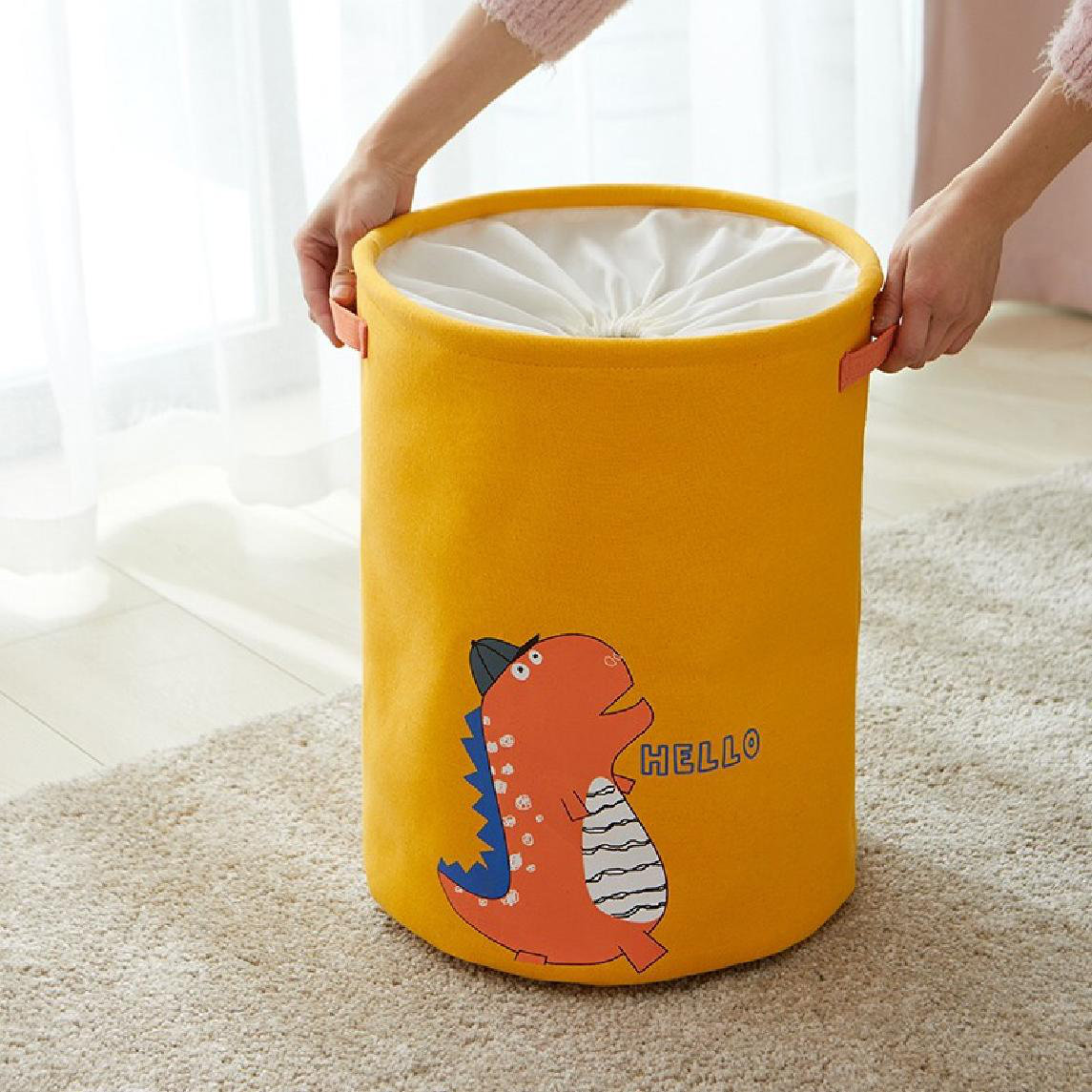 Decorative Portable Laundry Hamper Wade Logan