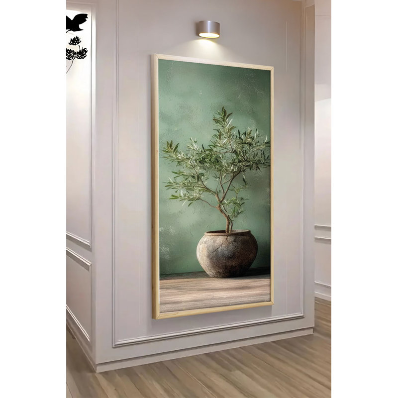 Élégante peinture encadrée décorative, 47,2 po x 19,7 po | Cadre 100% bois massif (épaisseur: 0,8 pouce) et œuvre d'art en panneau de fibres à densité moyenne 100% (épaisseur: 0,1 pouce) | Impression numérique époustouflante pour le salon, le bureau et la maison
