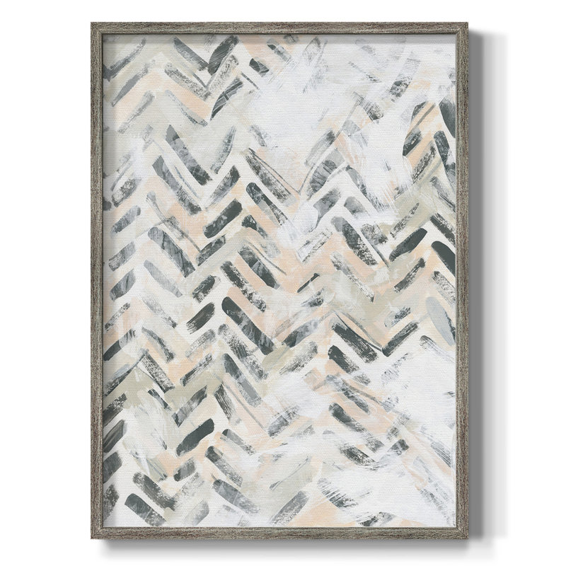 Sand Glyphs II, reproduction encadrée - bois massif, H 11 po x l 9 po