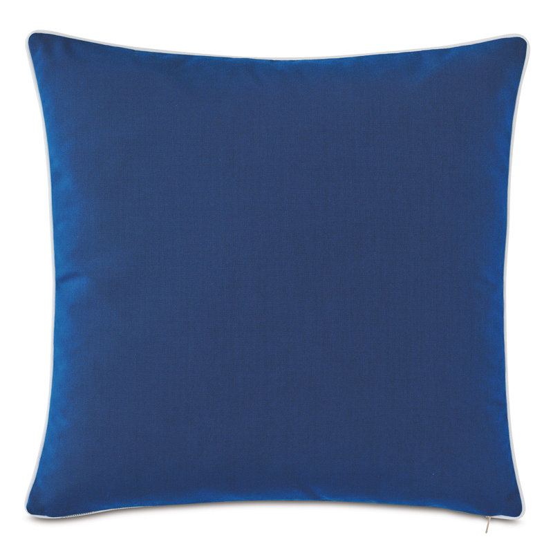 Housse et insert de coussin extérieur rayé carré en Sunbrella® Alameda