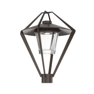 Stellar Post Light - Clear Glass