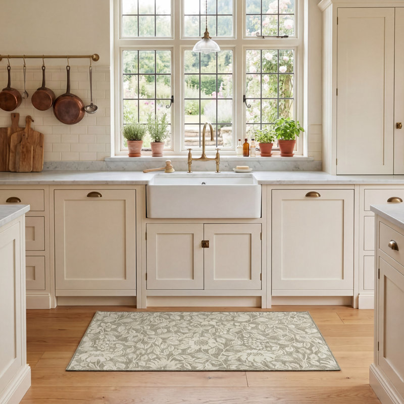 Laura Ashley - ensemble de tapis en chenille à imprimé fleurs Imagine Oastbrook