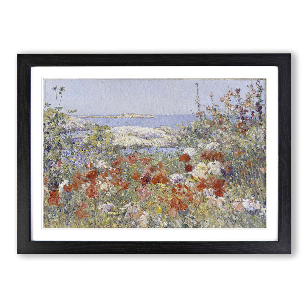 Celia Thaxters Garden Framed Wall Art - Framed Print