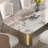 Modern simple rectangular home dining table sets-103109867