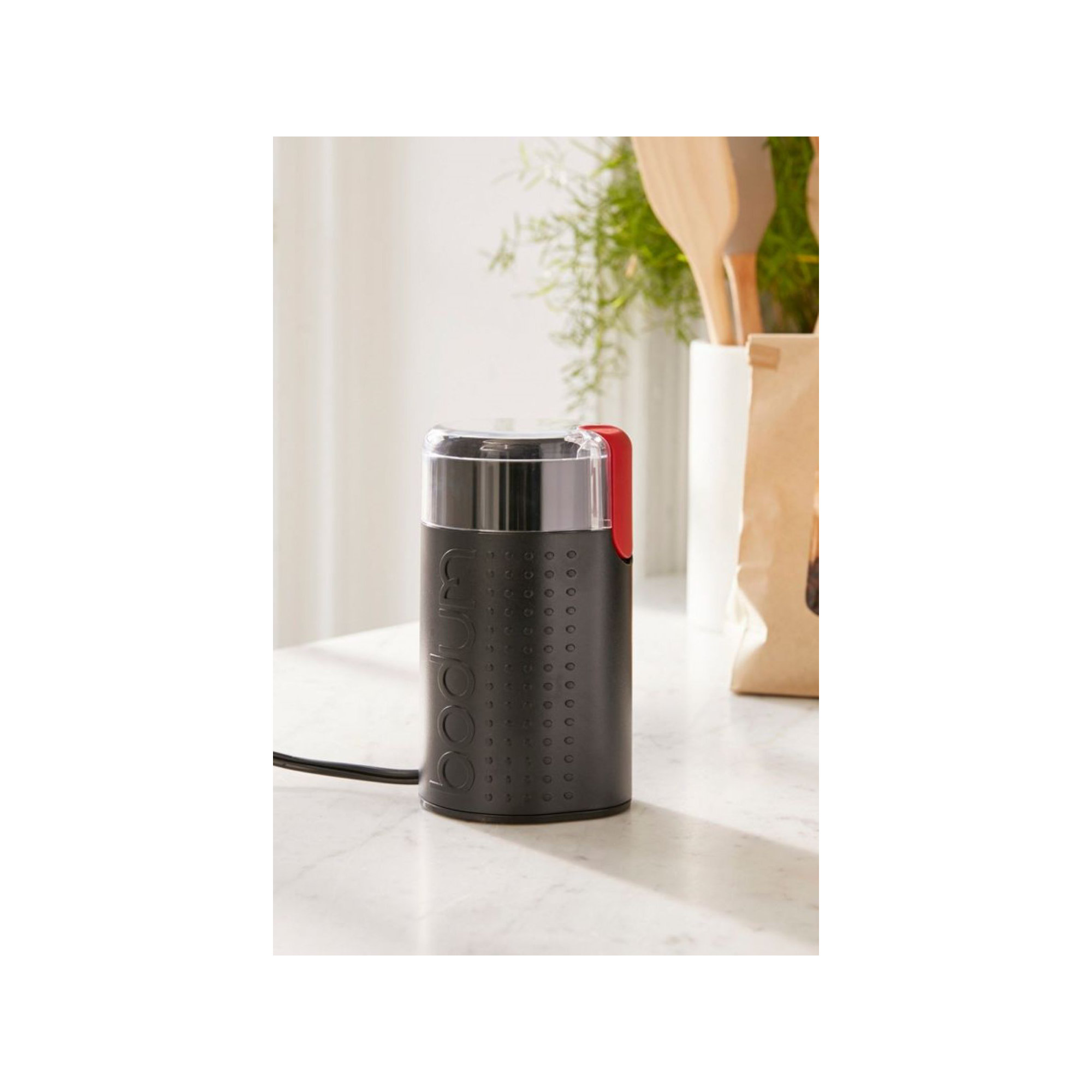 Bistro Electric Blade Coffee Grinder, Black