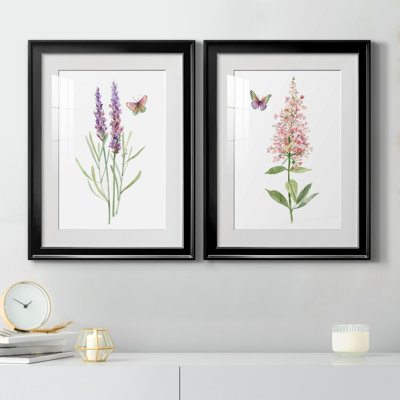 " Wildflower Botanical I " 2 - Pieces
