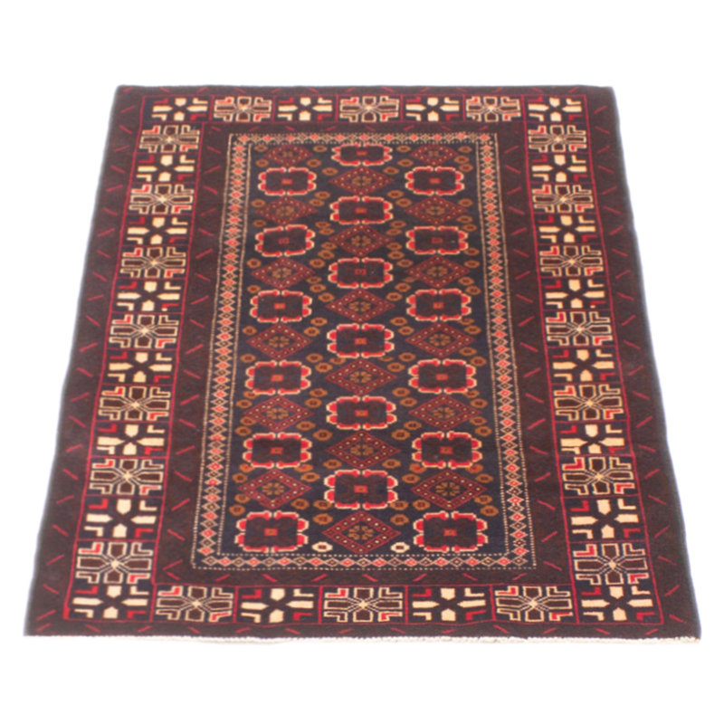 Teimani Black Rug 2'11" x 4'9"