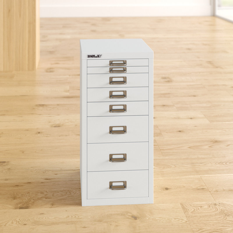 29er 27.9cm Wide 8 -Drawer File Cabinet, Light grey