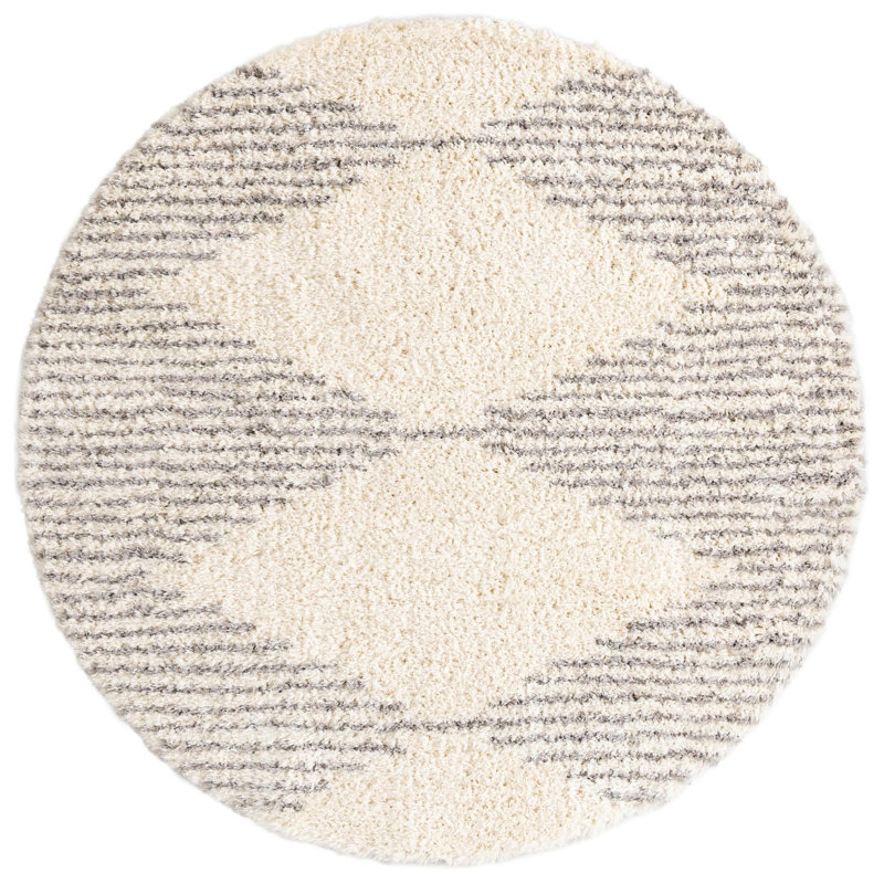 Tarquinio Rug, Gray, Round 8'