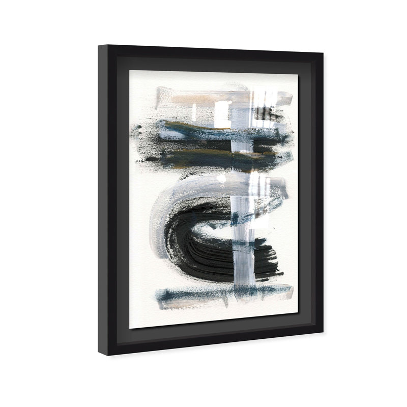 Around Abstract Shadowbox by Oliver Gal, 37.5" H x 25.5" W