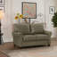 Fauteuil de salon moderne en similicuir-755432656
