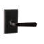 Bravura 904S-G1 Passage Memphis Lever on Beveled Rectangular Rose in Oil Rubbed Bronze-1360422455