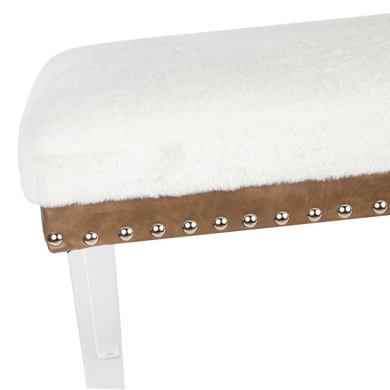 Banc rembourré Koree, Neige